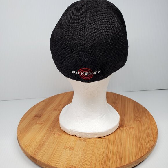 Callaway Golf Hat S/M Black Odyssey X HOT Tour Fitted Cap Promo Stretch Fit - Picture 3 of 10